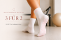 Luméa Pilates Socken – 3er Set